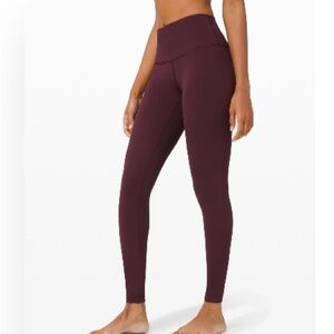 Lululemon Wunder Under leggings sz 2